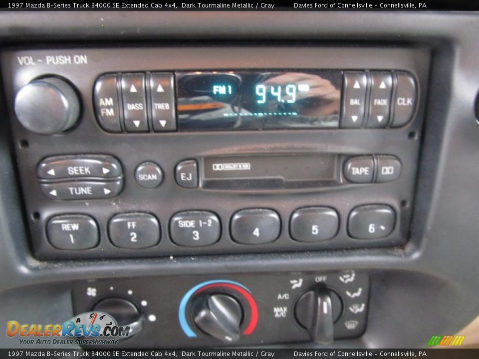 Audio System of 1997 Mazda B-Series Truck B4000 SE Extended Cab 4x4 Photo #10