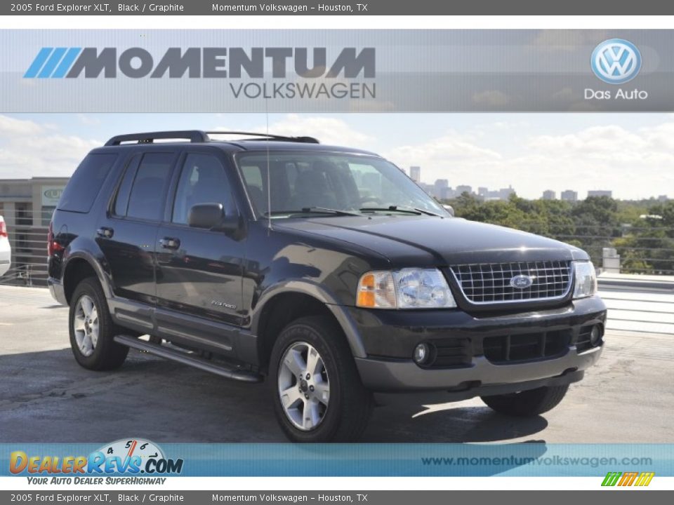 2005 Ford Explorer XLT Black / Graphite Photo #1