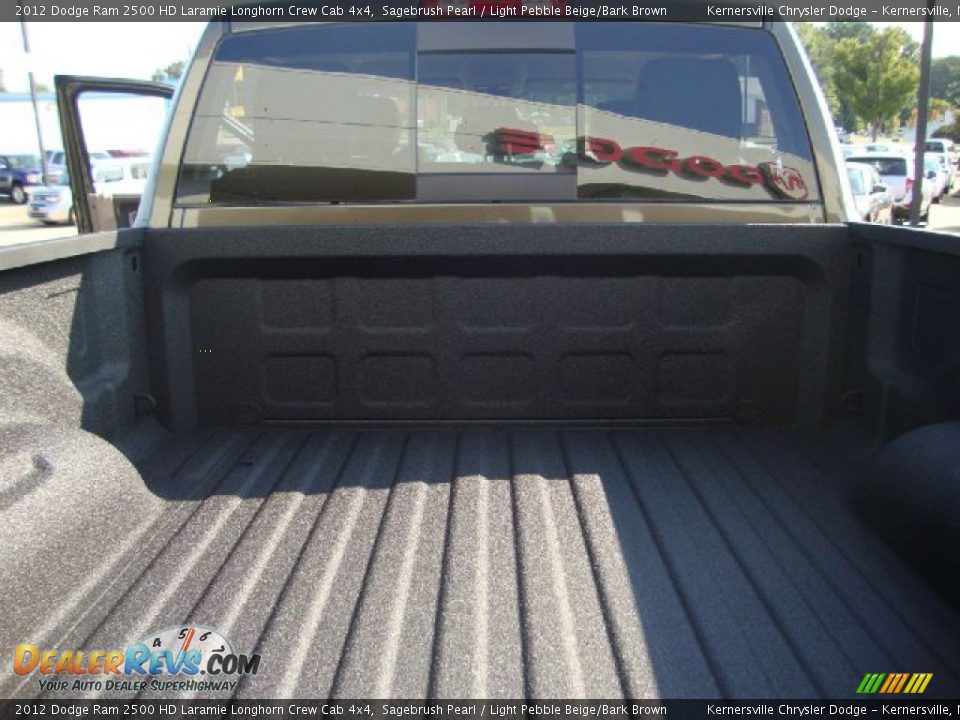 2012 Dodge Ram 2500 HD Laramie Longhorn Crew Cab 4x4 Sagebrush Pearl / Light Pebble Beige/Bark Brown Photo #15