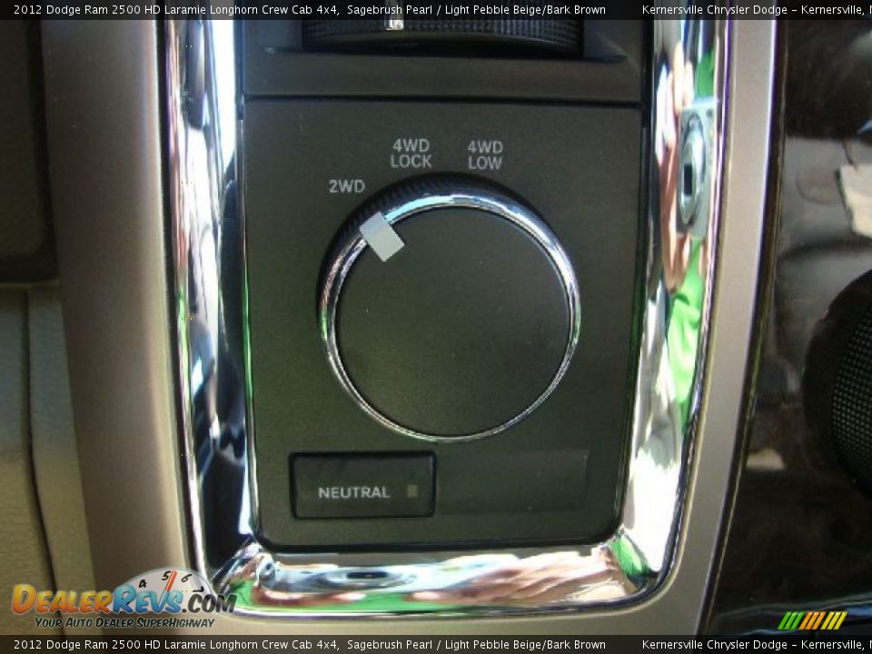 Controls of 2012 Dodge Ram 2500 HD Laramie Longhorn Crew Cab 4x4 Photo #27