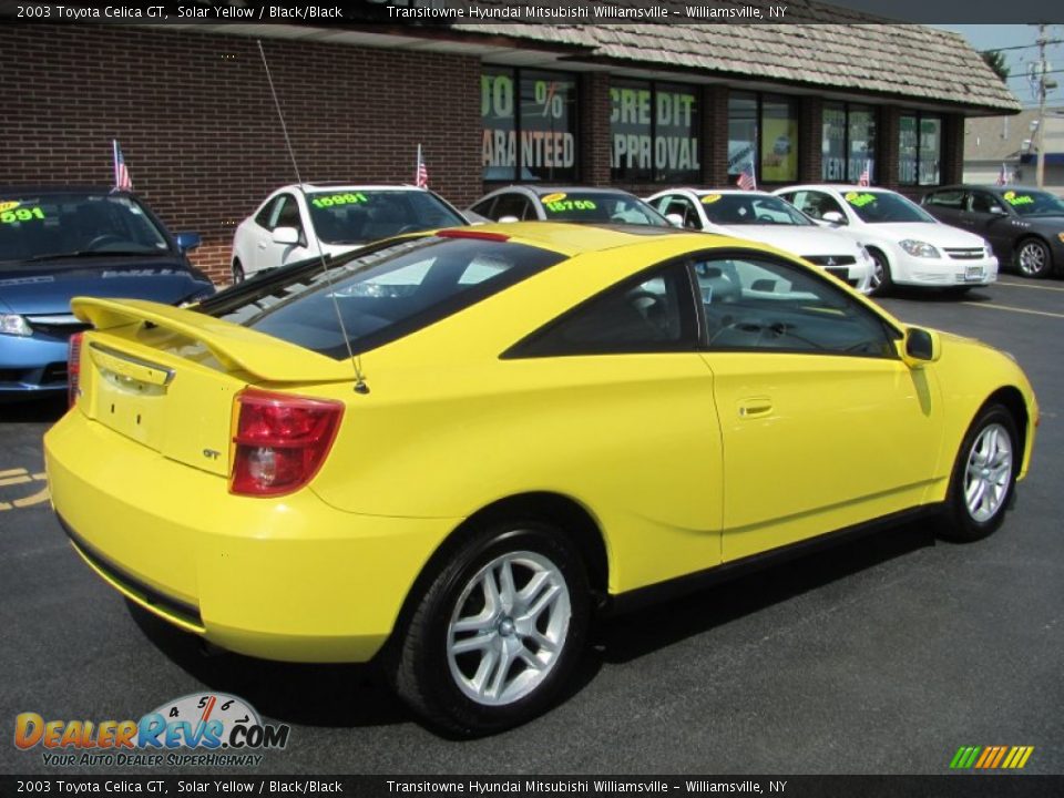 Solar Yellow 2003 Toyota Celica GT Photo #2