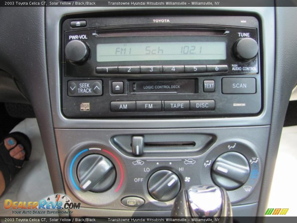 Audio System of 2003 Toyota Celica GT Photo #6