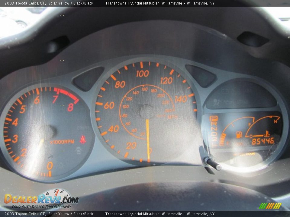 2003 Toyota Celica GT Gauges Photo #8