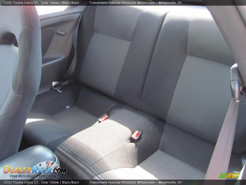Black/Black Interior - 2003 Toyota Celica GT Photo #11
