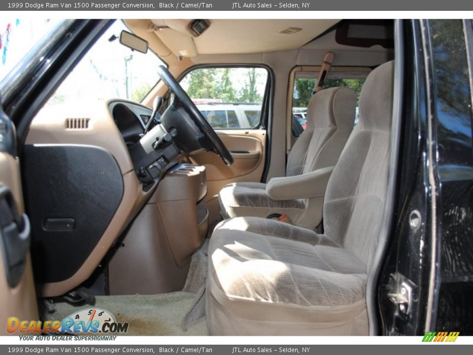 Camel Tan Interior 1999 Dodge Ram Van 1500 Passenger