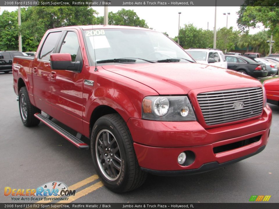 2008 Ford F150 FX2 Sport SuperCrew Redfire Metallic / Black Photo #1