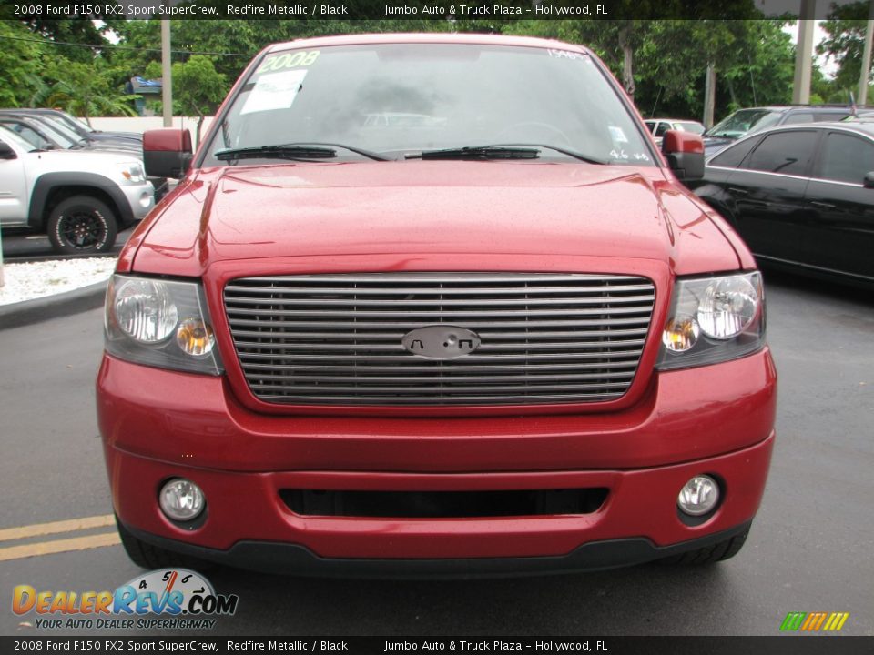 2008 Ford F150 FX2 Sport SuperCrew Redfire Metallic / Black Photo #3