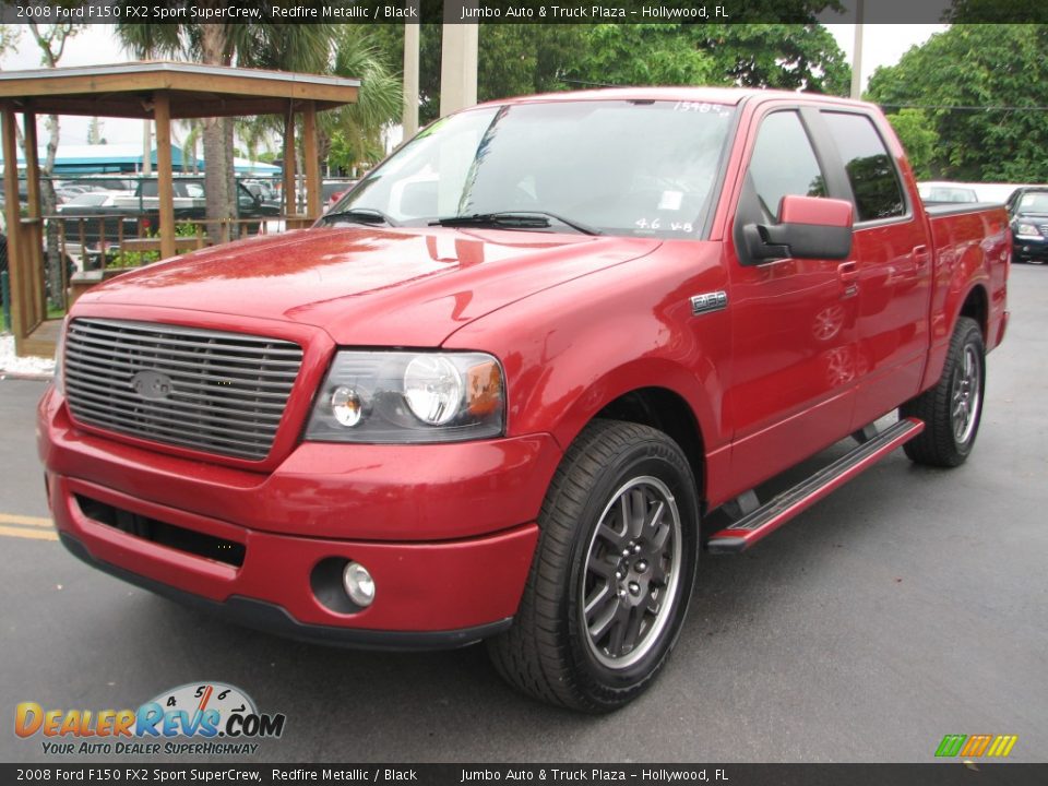 2008 Ford F150 FX2 Sport SuperCrew Redfire Metallic / Black Photo #5