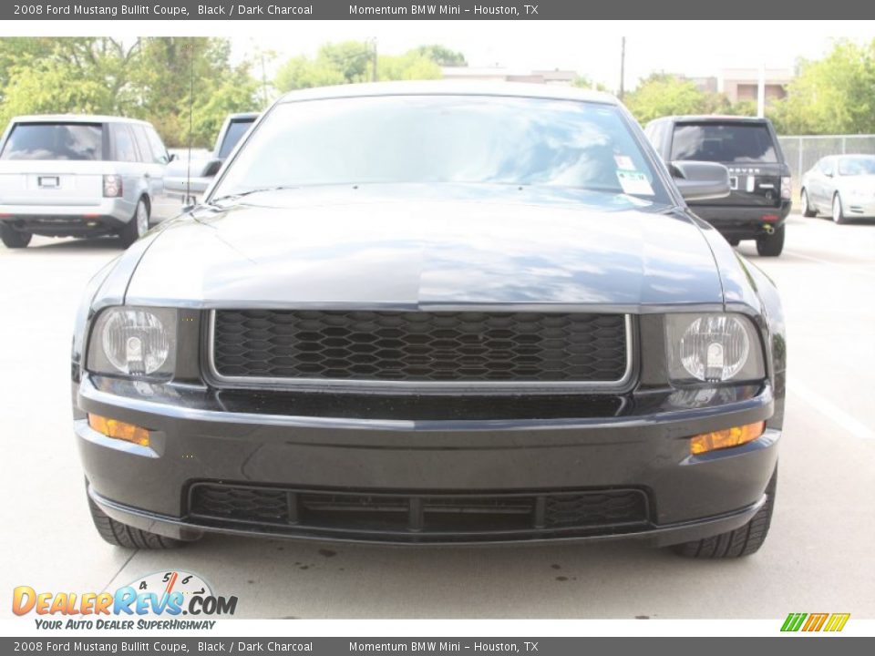 Black 2008 Ford Mustang Bullitt Coupe Photo #2