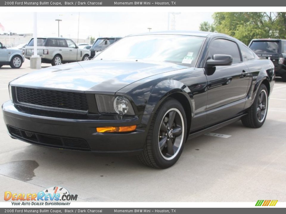 Front 3/4 View of 2008 Ford Mustang Bullitt Coupe Photo #3