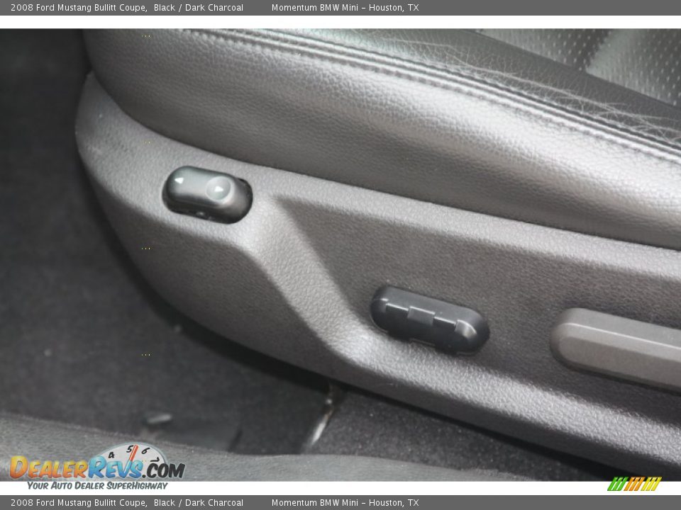 2008 Ford Mustang Bullitt Coupe Black / Dark Charcoal Photo #16
