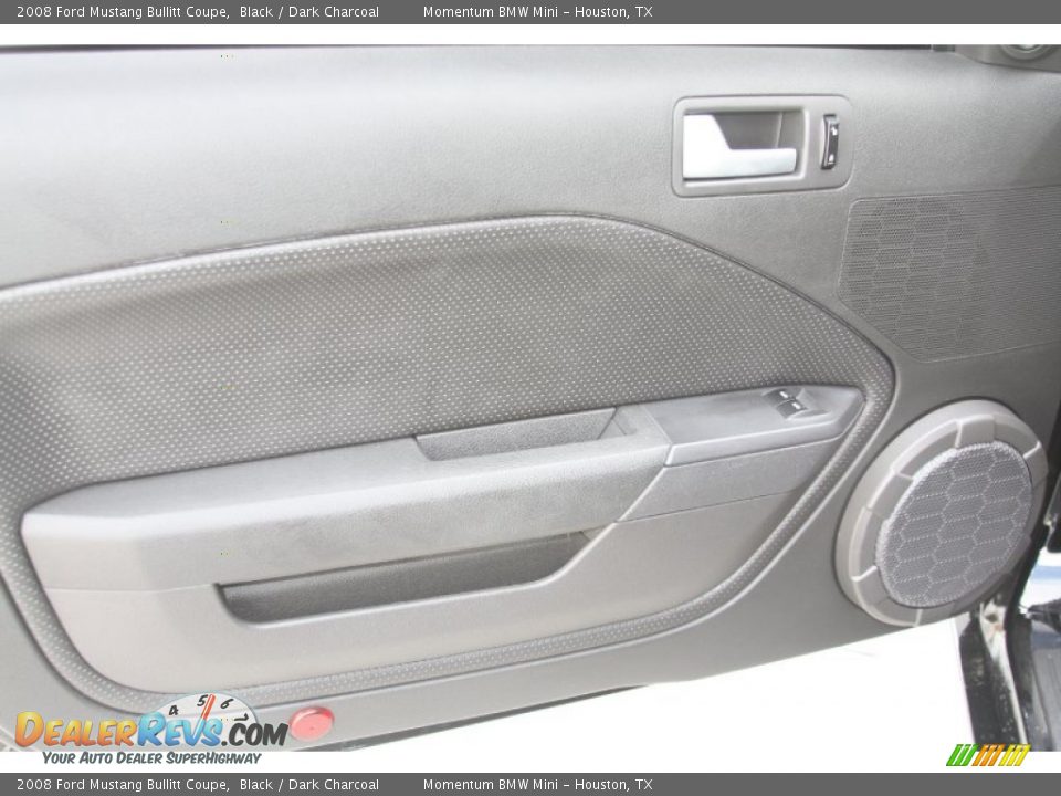 2008 Ford Mustang Bullitt Coupe Black / Dark Charcoal Photo #17