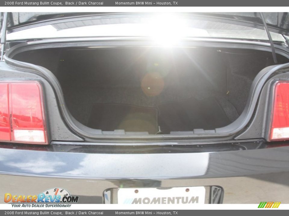 2008 Ford Mustang Bullitt Coupe Black / Dark Charcoal Photo #20