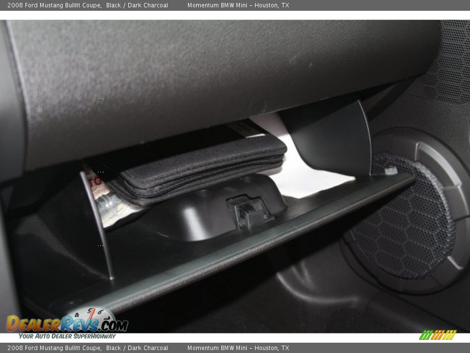 2008 Ford Mustang Bullitt Coupe Black / Dark Charcoal Photo #24