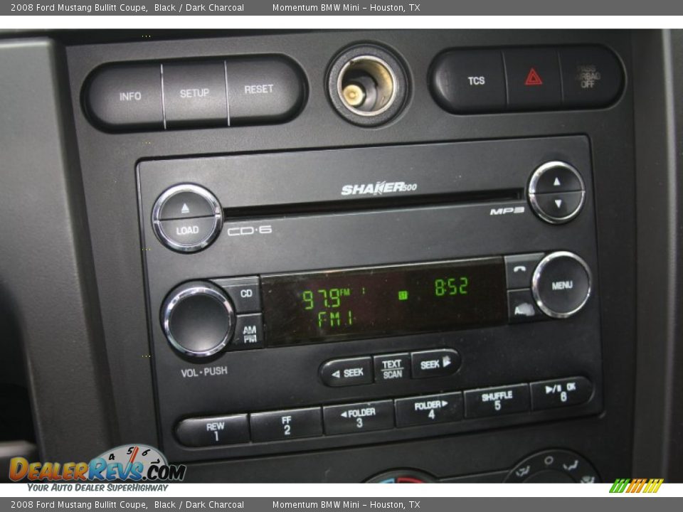 Audio System of 2008 Ford Mustang Bullitt Coupe Photo #25