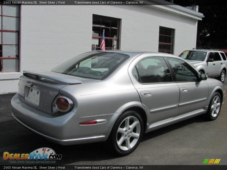 2003 Nissan Maxima SE Sheer Silver / Frost Photo #2