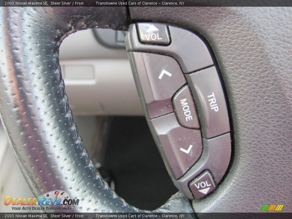 2003 Nissan Maxima SE Sheer Silver / Frost Photo #6