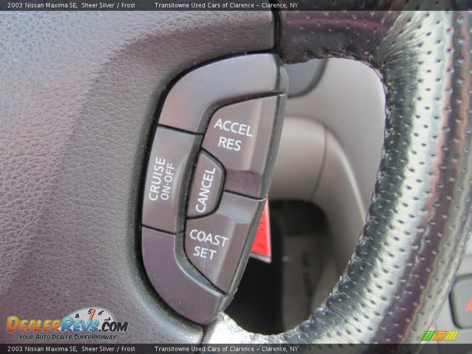 2003 Nissan Maxima SE Sheer Silver / Frost Photo #7