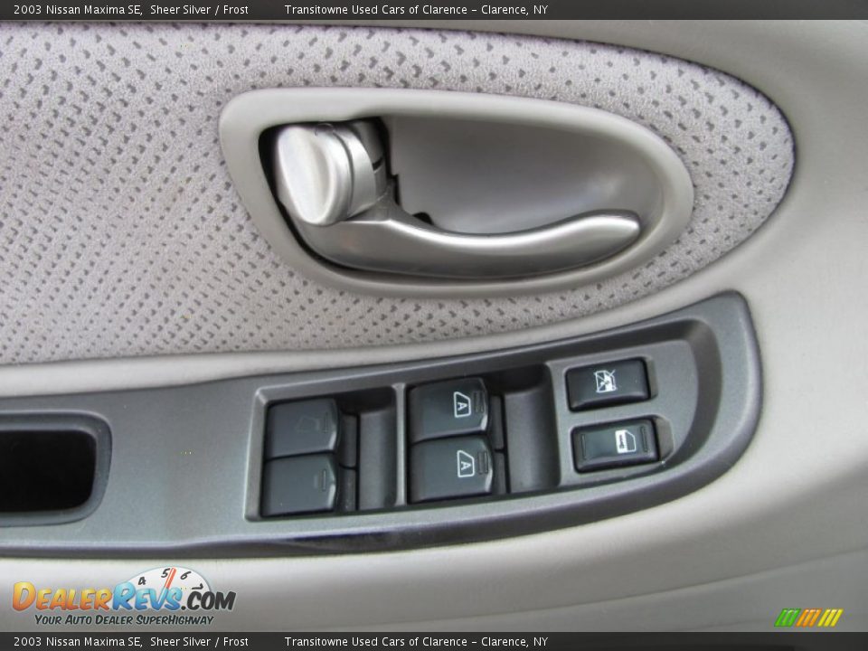 2003 Nissan Maxima SE Sheer Silver / Frost Photo #9