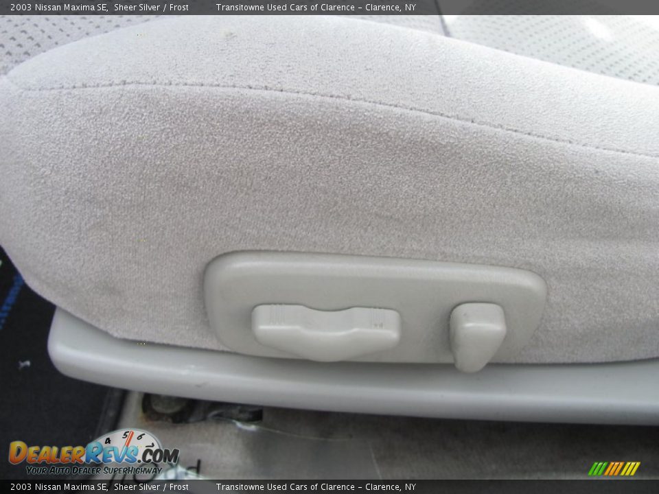 2003 Nissan Maxima SE Sheer Silver / Frost Photo #10