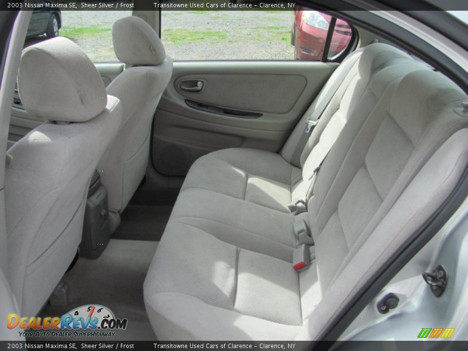 2003 Nissan Maxima SE Sheer Silver / Frost Photo #13