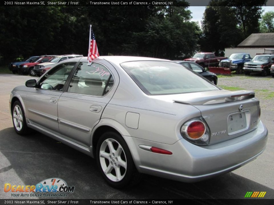 2003 Nissan Maxima SE Sheer Silver / Frost Photo #15