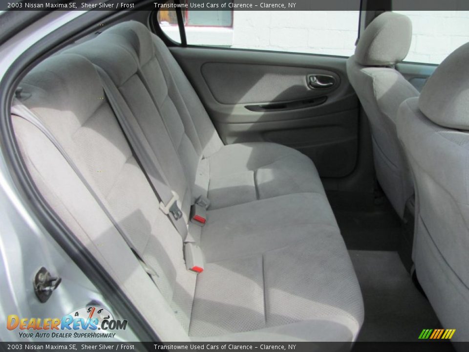 2003 Nissan Maxima SE Sheer Silver / Frost Photo #17
