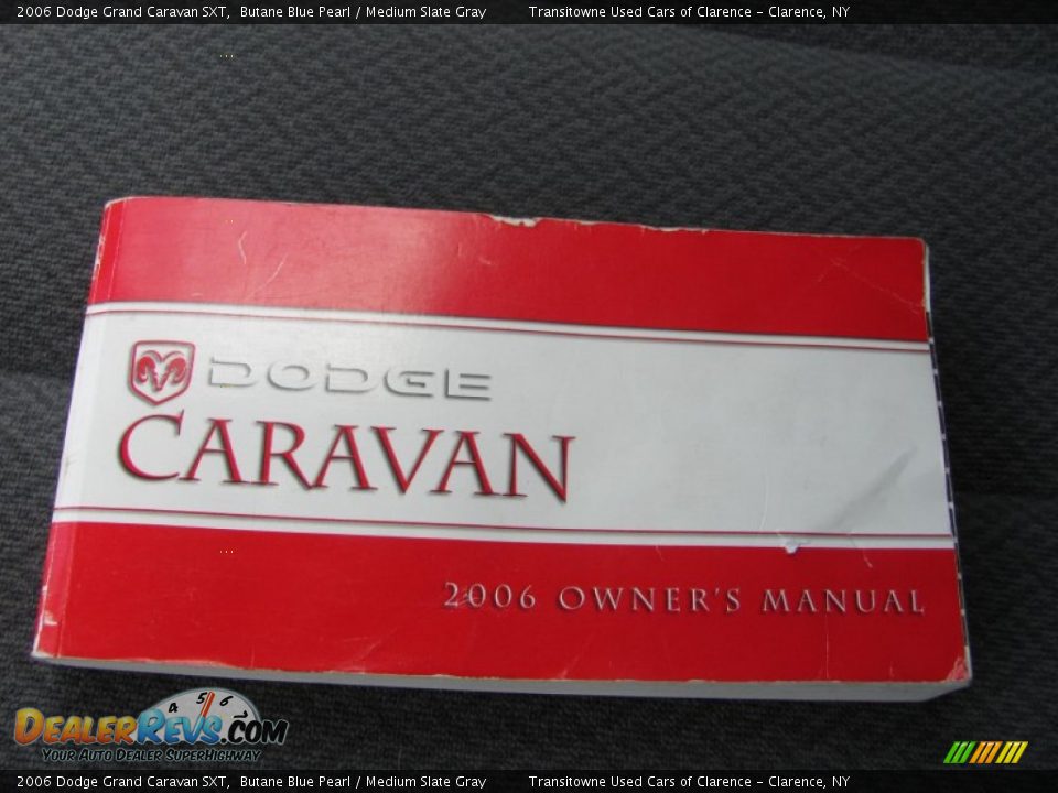 2006 Dodge Grand Caravan SXT Butane Blue Pearl / Medium Slate Gray Photo #4