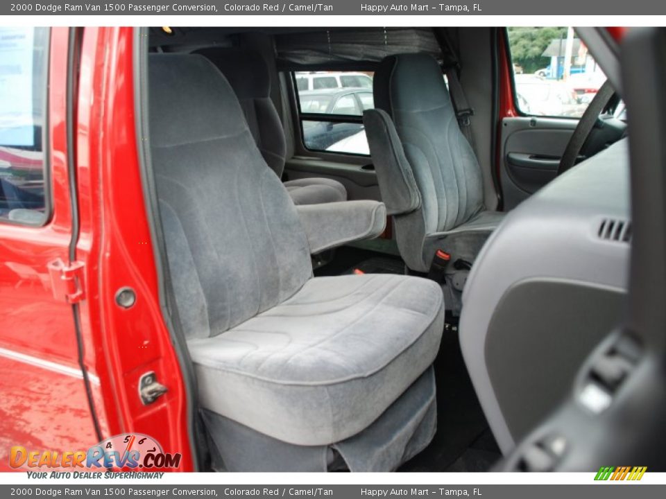 Camel/Tan Interior - 2000 Dodge Ram Van 1500 Passenger Conversion Photo #21