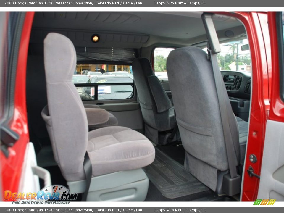 Camel/Tan Interior - 2000 Dodge Ram Van 1500 Passenger Conversion Photo #25