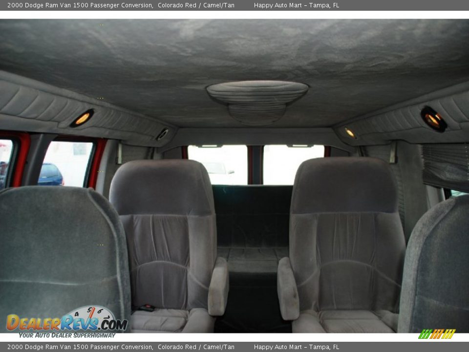 Camel/Tan Interior - 2000 Dodge Ram Van 1500 Passenger Conversion Photo #26