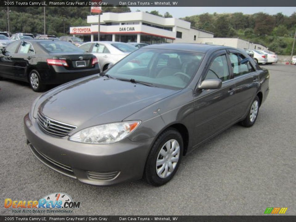 2005 Toyota Camry LE Phantom Gray Pearl / Dark Gray Photo #3