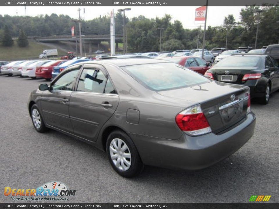 2005 Toyota Camry LE Phantom Gray Pearl / Dark Gray Photo #5