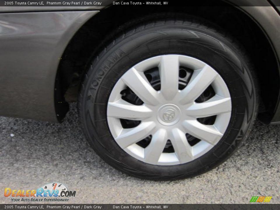 2005 Toyota Camry LE Phantom Gray Pearl / Dark Gray Photo #8