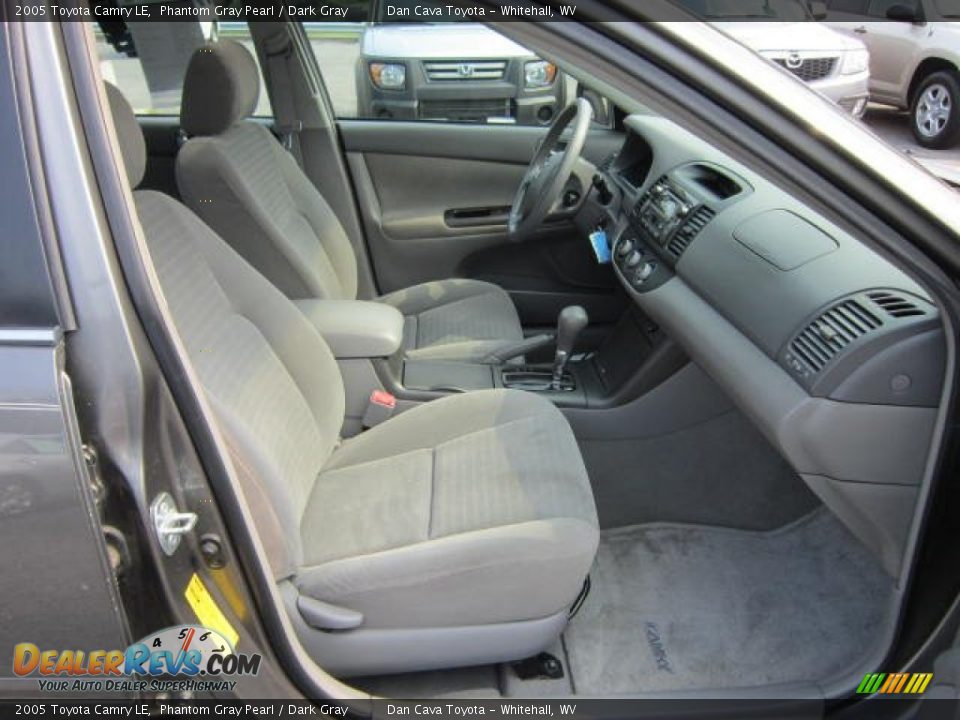 2005 Toyota Camry LE Phantom Gray Pearl / Dark Gray Photo #10