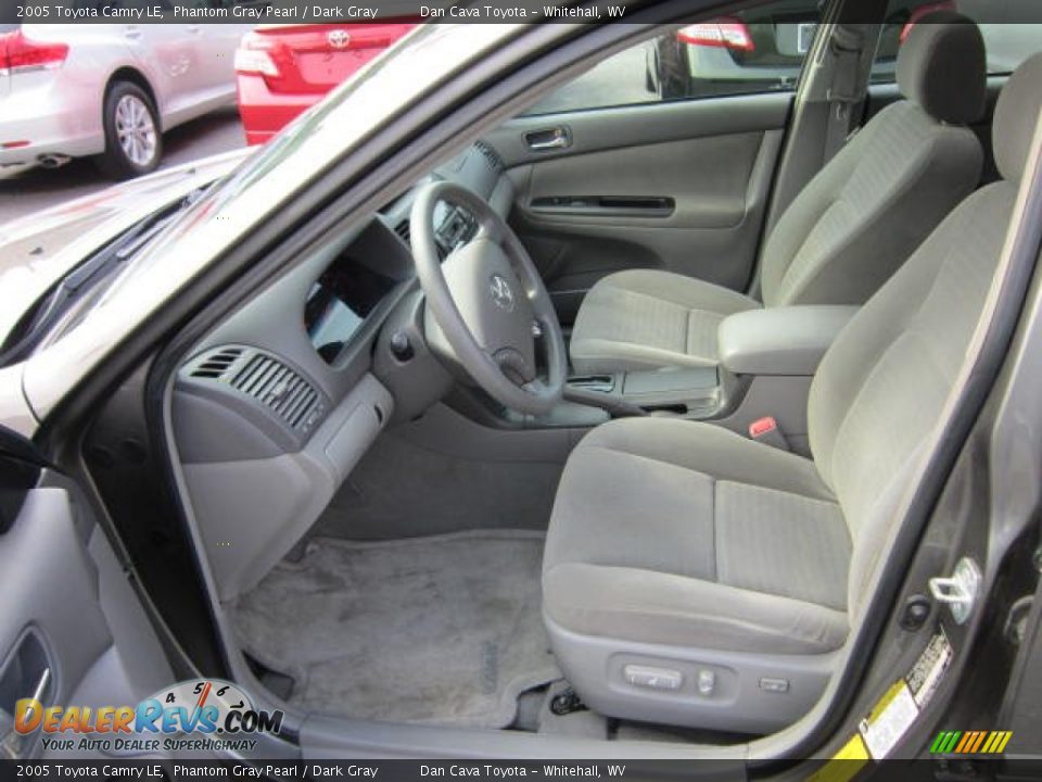 2005 Toyota Camry LE Phantom Gray Pearl / Dark Gray Photo #12