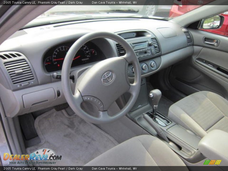 2005 Toyota Camry LE Phantom Gray Pearl / Dark Gray Photo #13