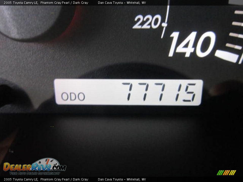 2005 Toyota Camry LE Phantom Gray Pearl / Dark Gray Photo #15