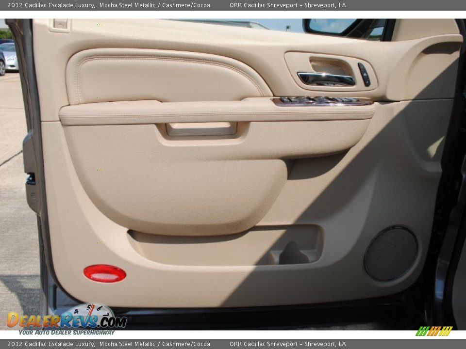 2012 Cadillac Escalade Luxury Mocha Steel Metallic / Cashmere/Cocoa Photo #9
