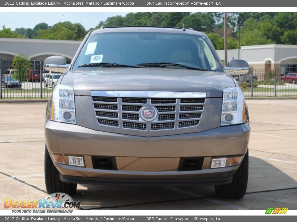 2012 Cadillac Escalade Luxury Mocha Steel Metallic / Cashmere/Cocoa Photo #2