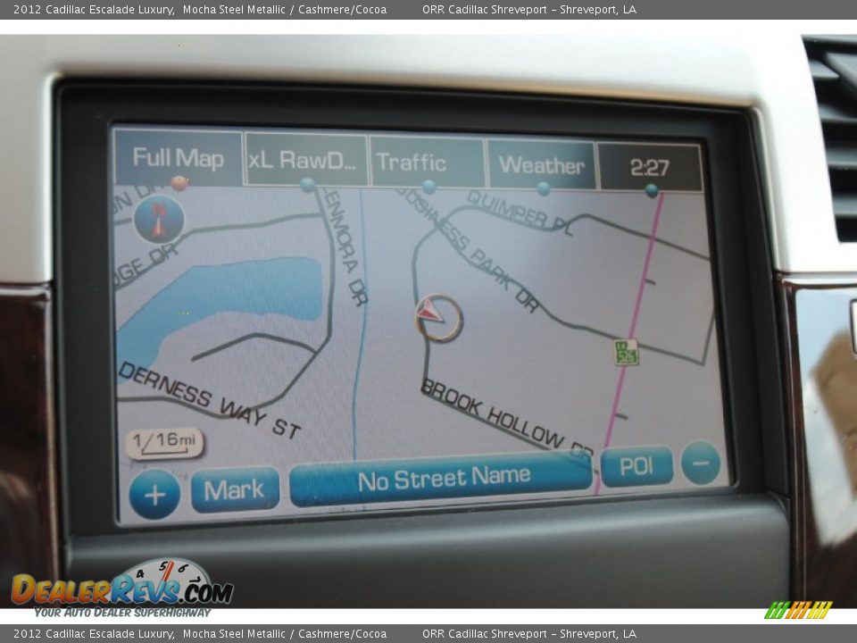 Navigation of 2012 Cadillac Escalade Luxury Photo #19