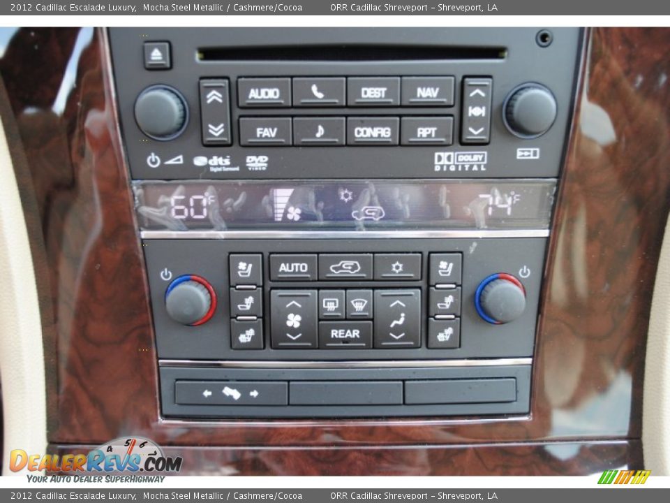 Controls of 2012 Cadillac Escalade Luxury Photo #20