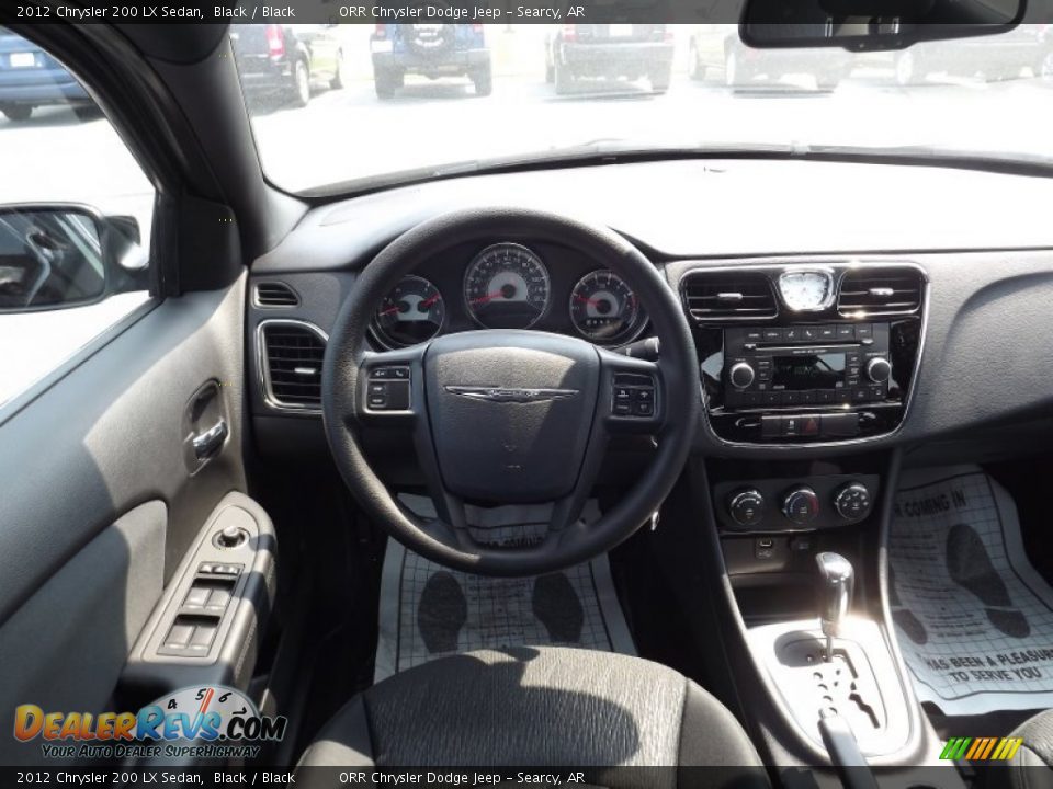 Dashboard of 2012 Chrysler 200 LX Sedan Photo #9