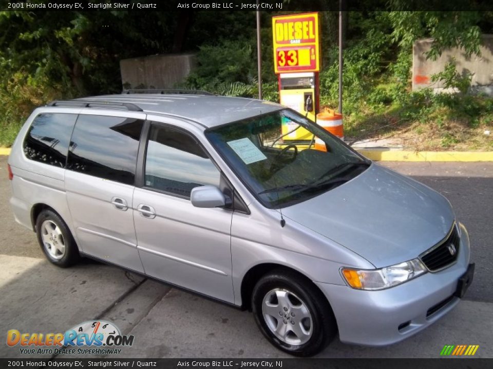 2001 Honda Odyssey EX Starlight Silver / Quartz Photo #24