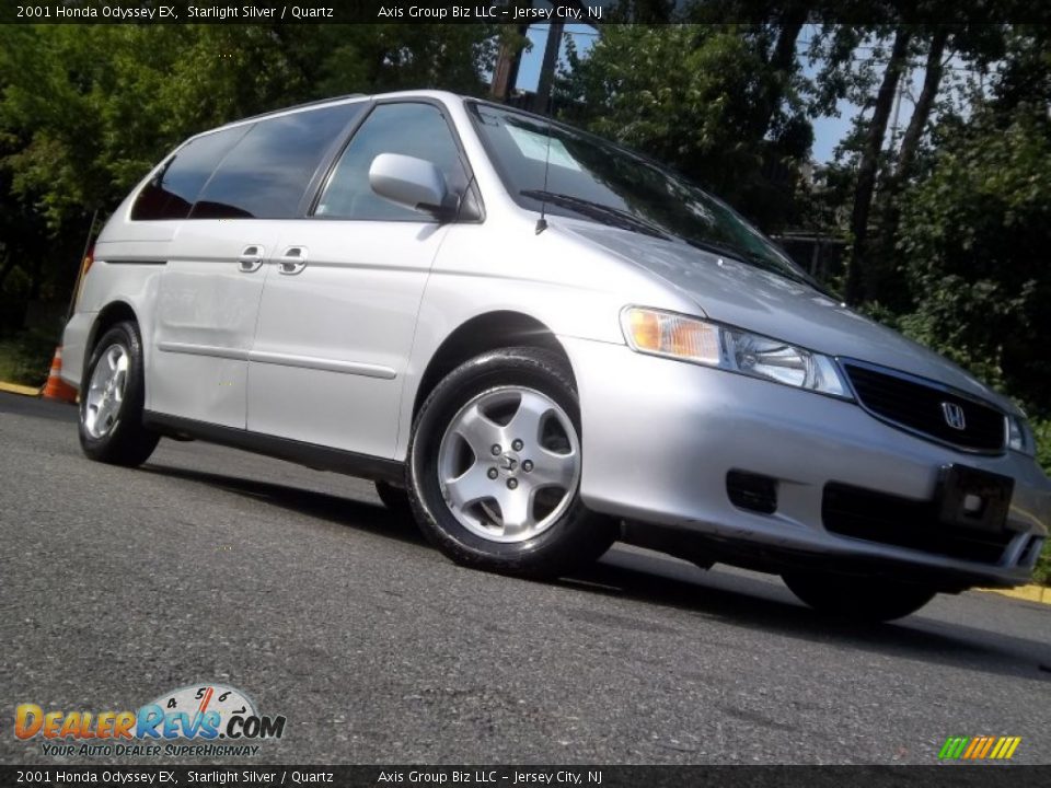 2001 Honda Odyssey EX Starlight Silver / Quartz Photo #26