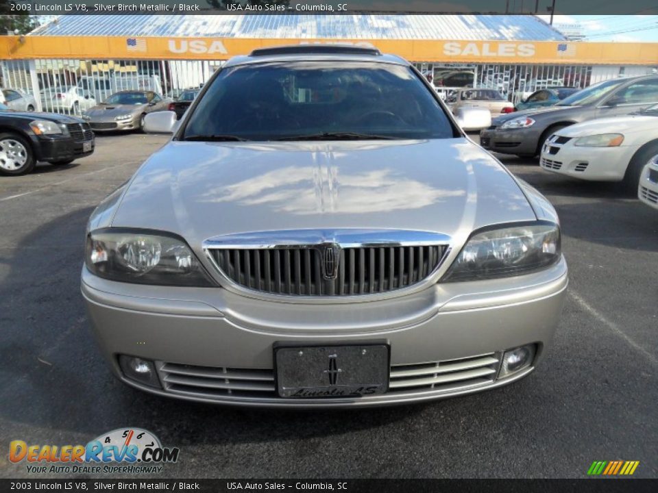 2003 Lincoln LS V8 Silver Birch Metallic / Black Photo #1