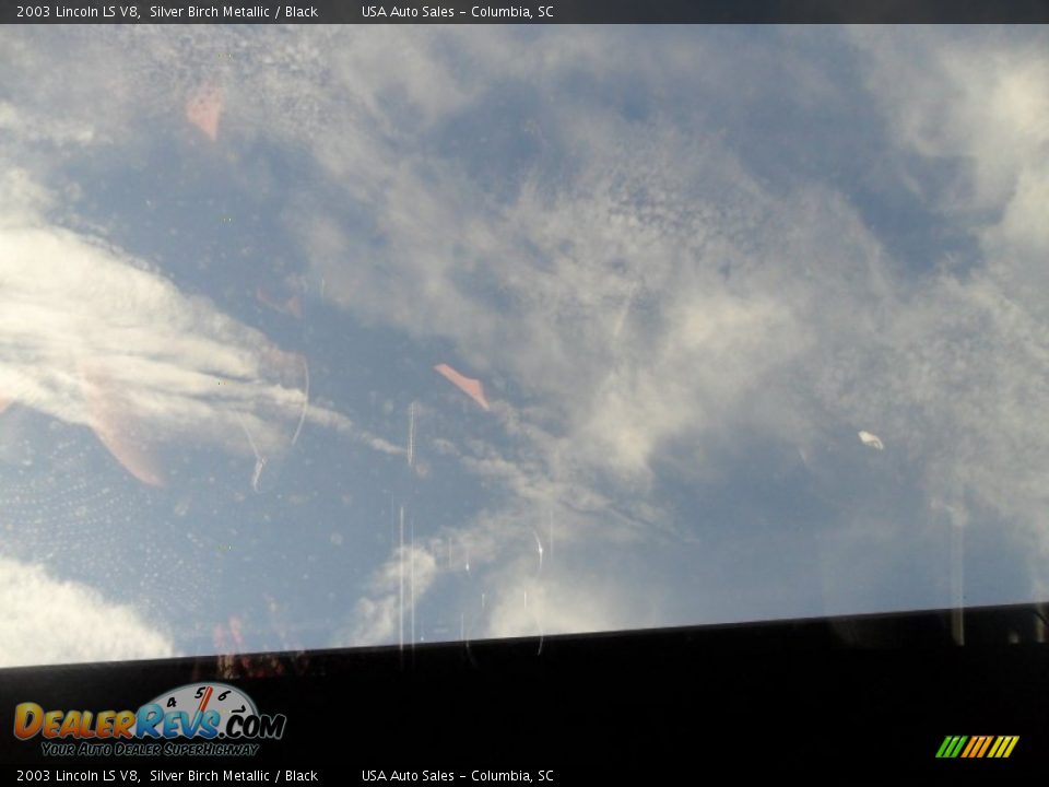 2003 Lincoln LS V8 Silver Birch Metallic / Black Photo #21