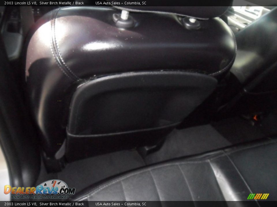 2003 Lincoln LS V8 Silver Birch Metallic / Black Photo #25