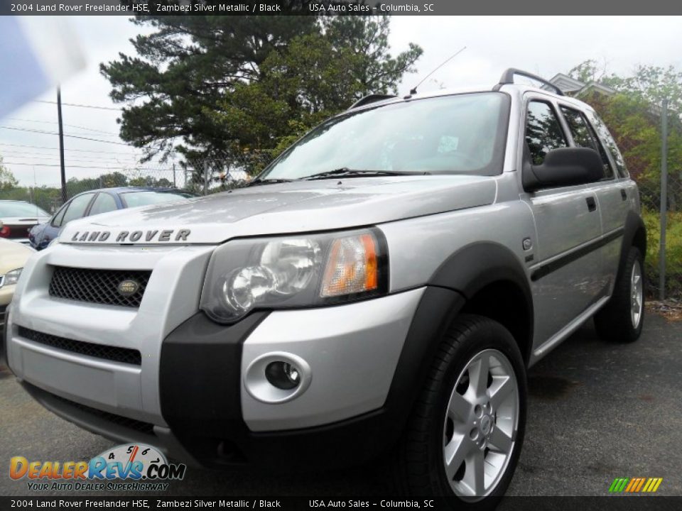 2004 Land Rover Freelander HSE Zambezi Silver Metallic / Black Photo #2