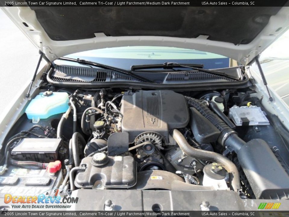 2005 Lincoln Town Car Signature Limited Cashmere Tri-Coat / Light Parchment/Medium Dark Parchment Photo #10